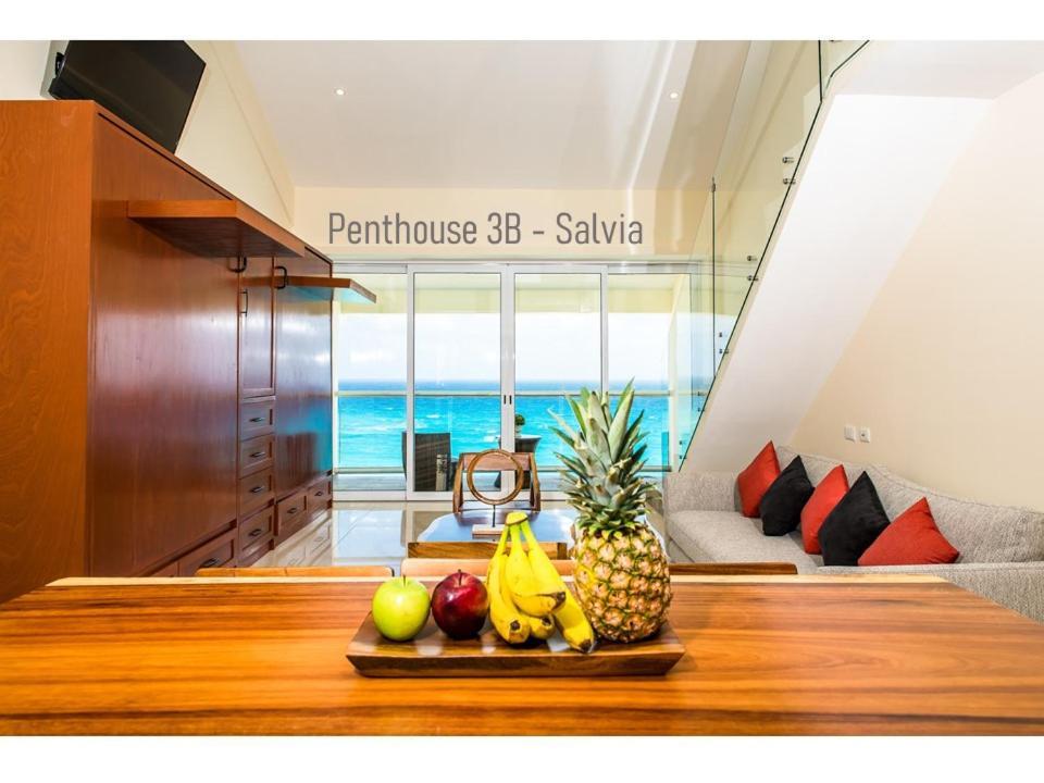 2 Story Oceanfront Penthouses On Cancun Beach! Eksteriør bilde