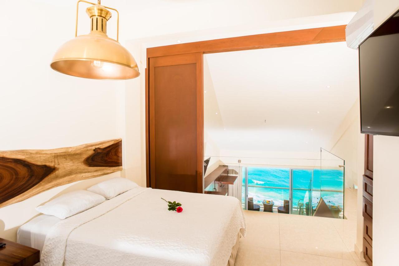 2 Story Oceanfront Penthouses On Cancun Beach! Eksteriør bilde