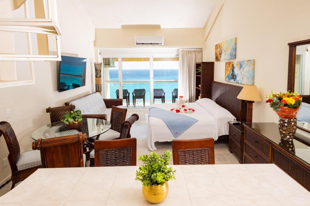 2 Story Oceanfront Penthouses On Cancun Beach! Eksteriør bilde