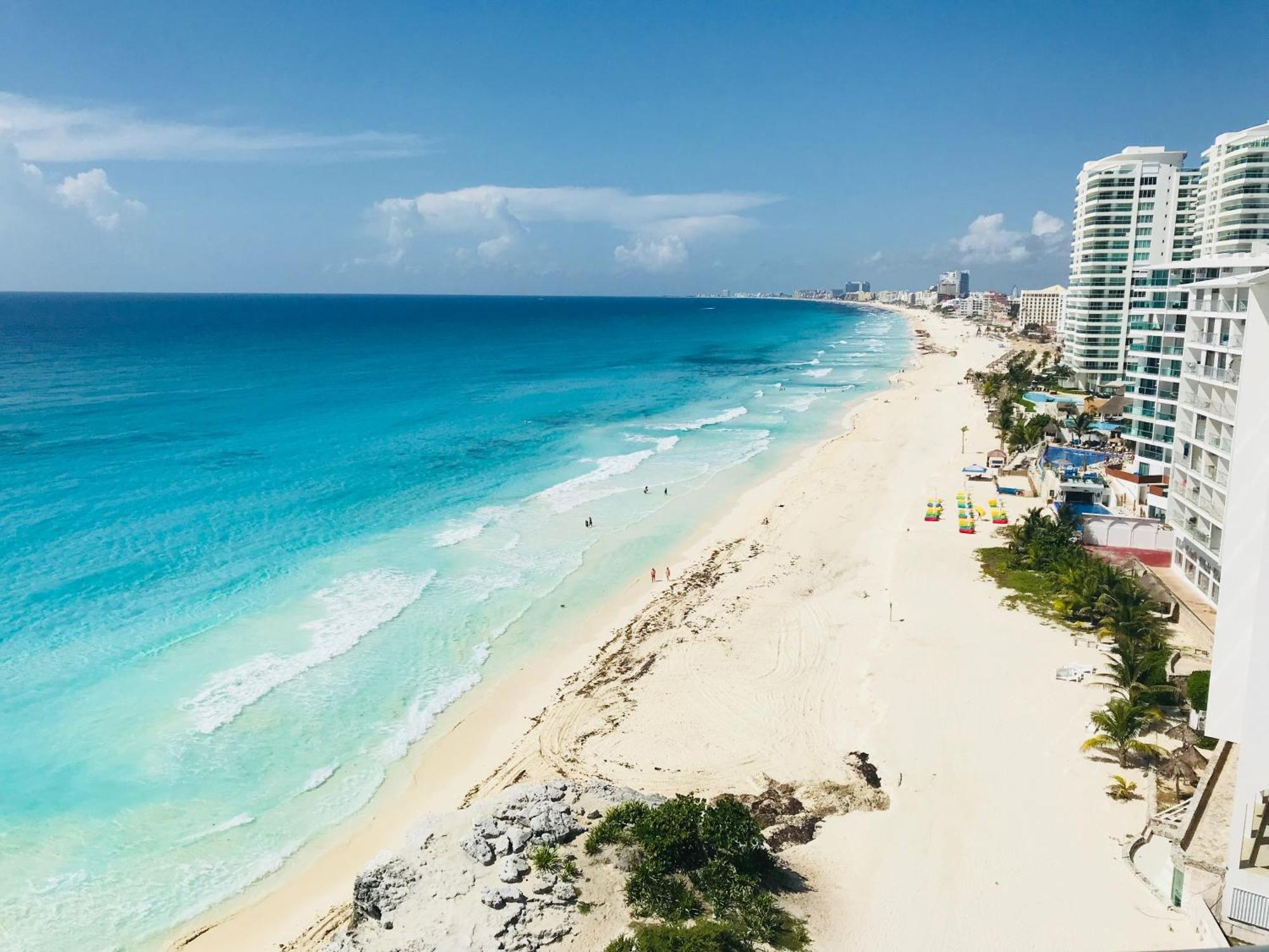 2 Story Oceanfront Penthouses On Cancun Beach! Eksteriør bilde