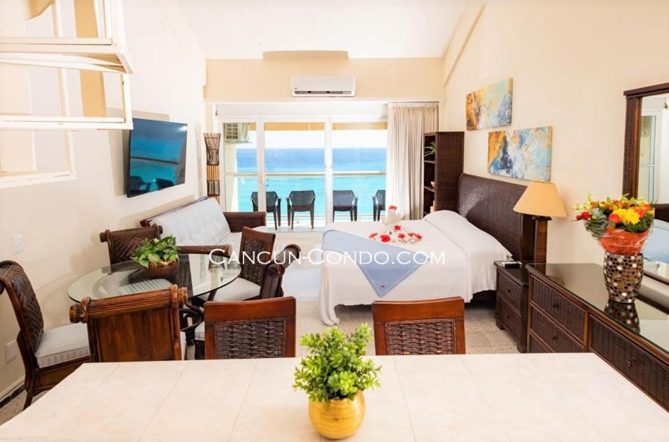 2 Story Oceanfront Penthouses On Cancun Beach! Eksteriør bilde