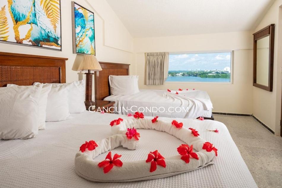 2 Story Oceanfront Penthouses On Cancun Beach! Eksteriør bilde