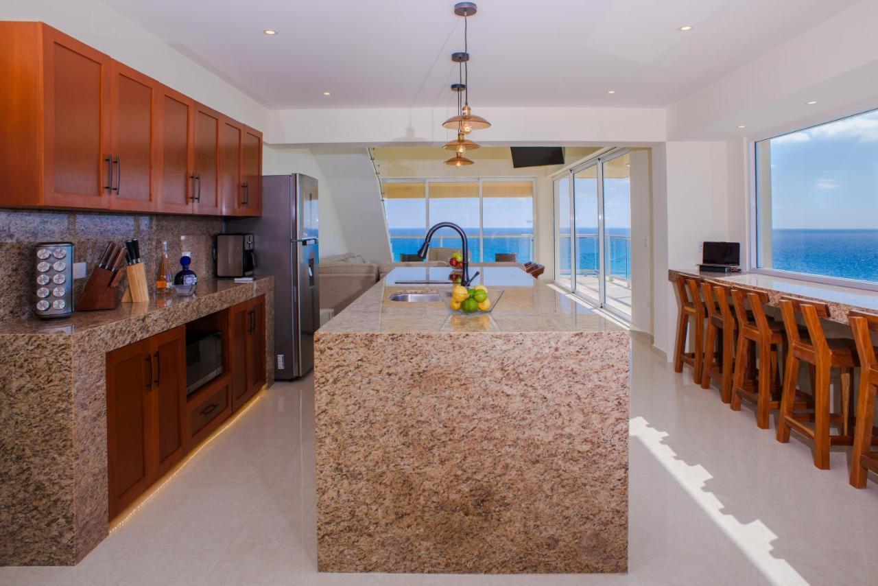 2 Story Oceanfront Penthouses On Cancun Beach! Eksteriør bilde