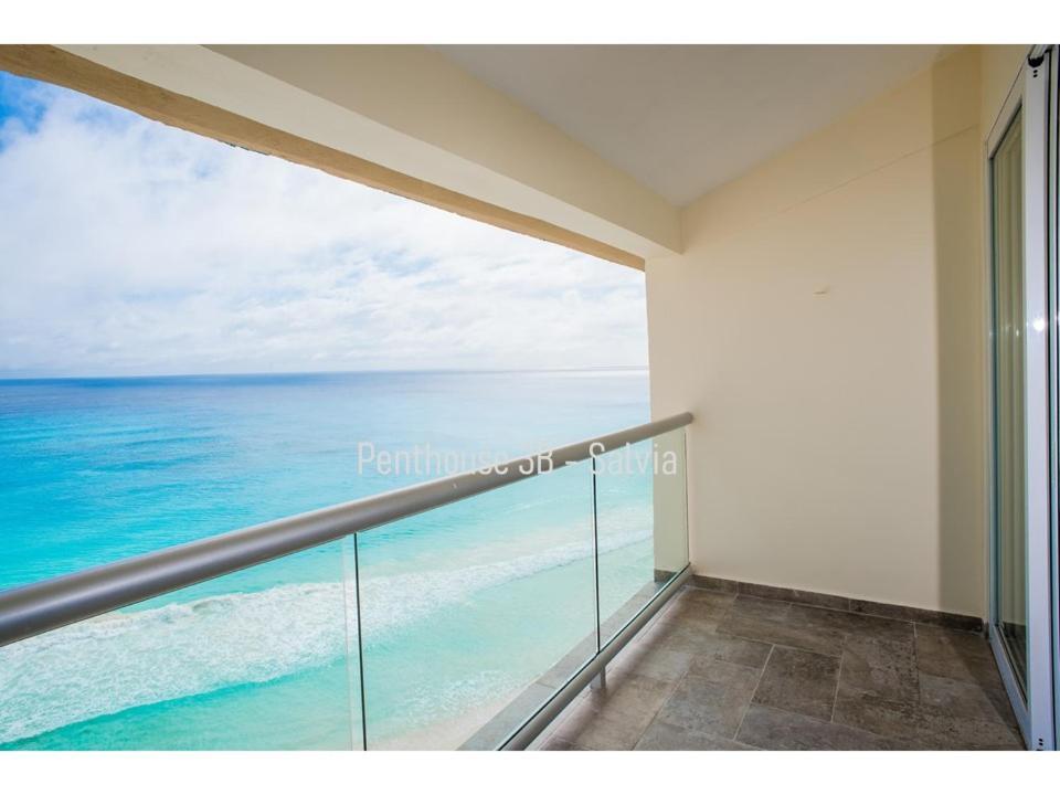 2 Story Oceanfront Penthouses On Cancun Beach! Eksteriør bilde