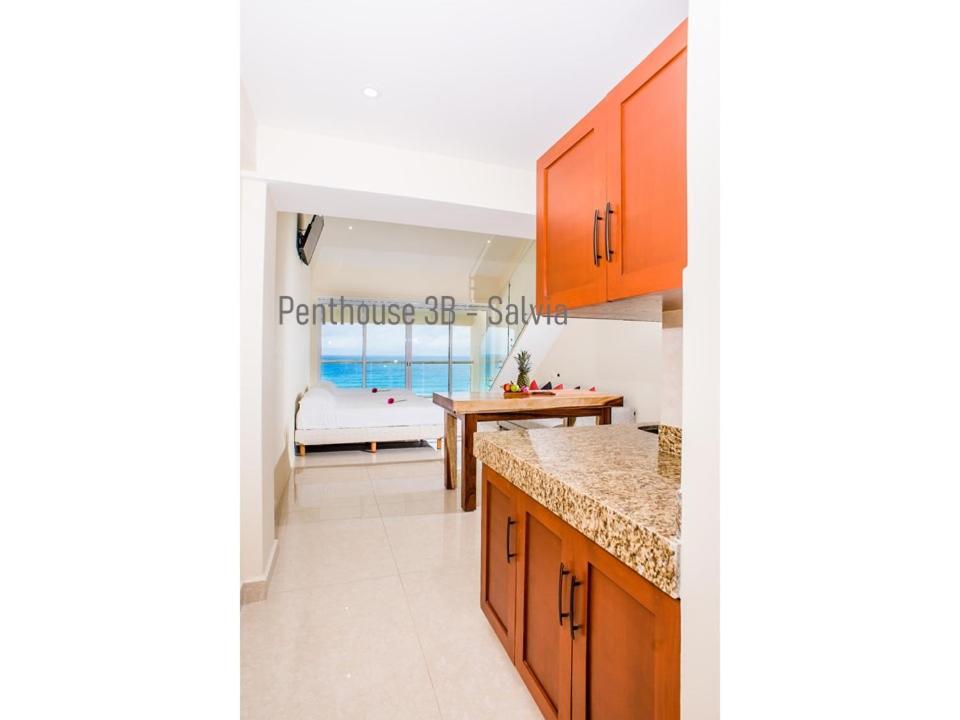 2 Story Oceanfront Penthouses On Cancun Beach! Eksteriør bilde
